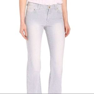 Michael Kors Selma Striped Flare Jeans
